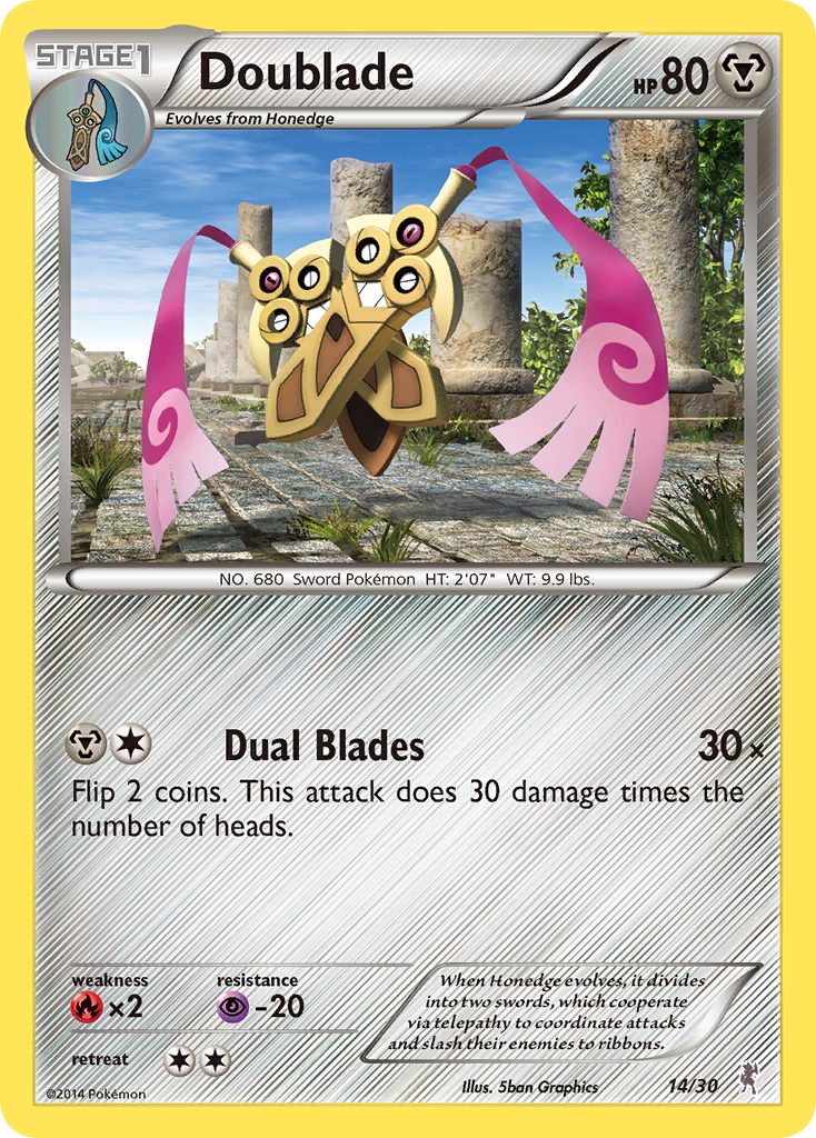 Doublade XY Trainer Kit—Bisharp SET-14