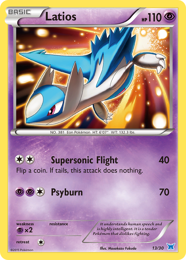 Latios XY Trainer Kit—Latios SET-13