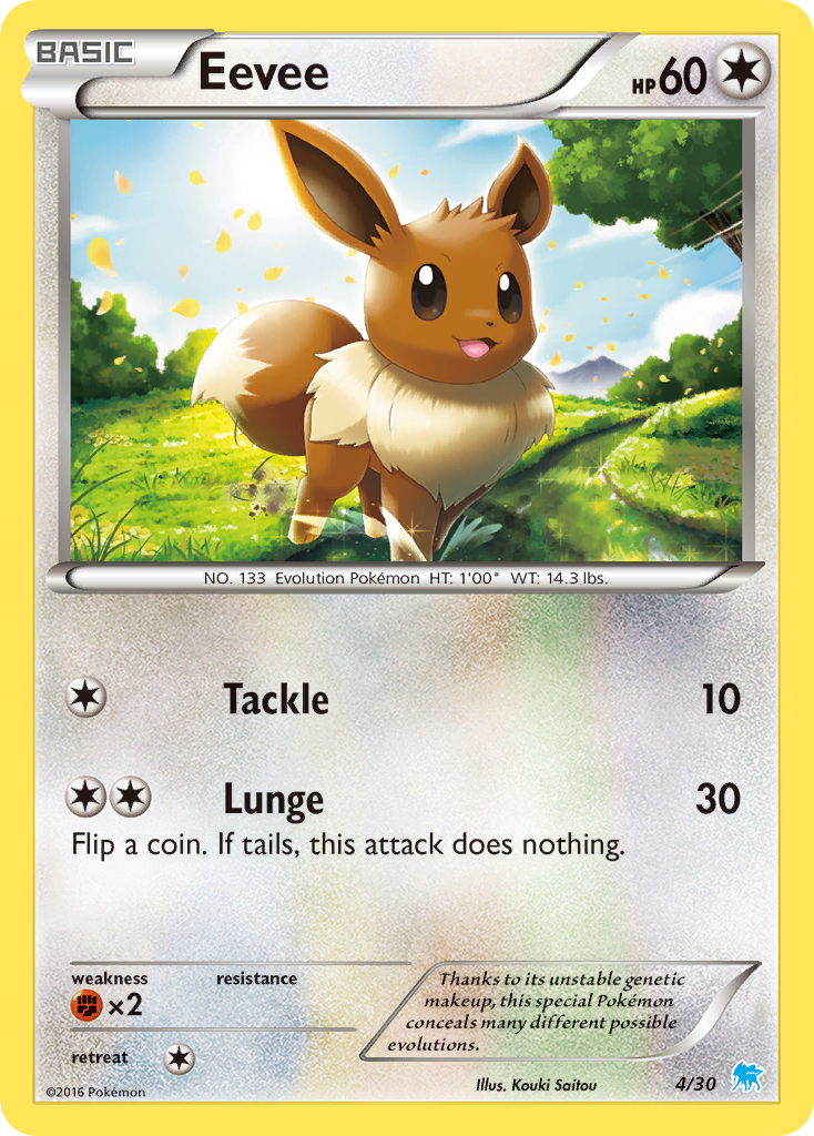 Eevee XY Trainer Kit—Suicune SET-4