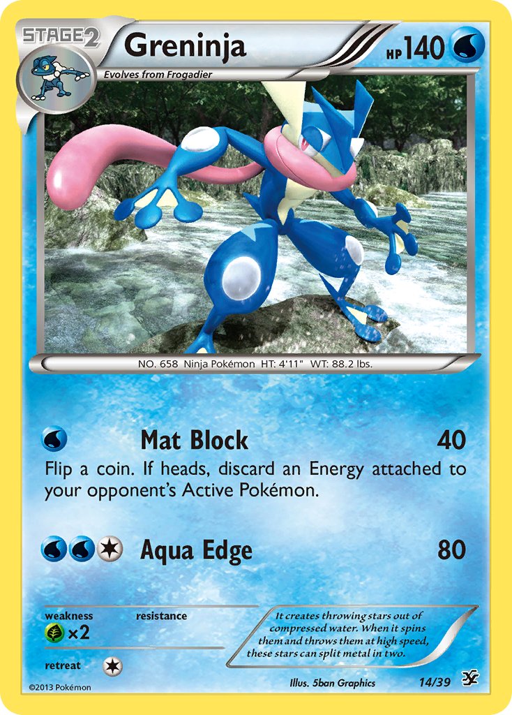 Greninja Kalos Starter Set SET-14