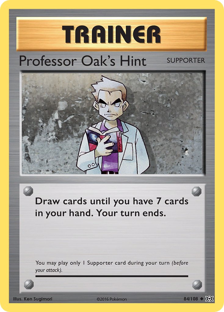 Professor Oak’s Hint Evolutions SET-84