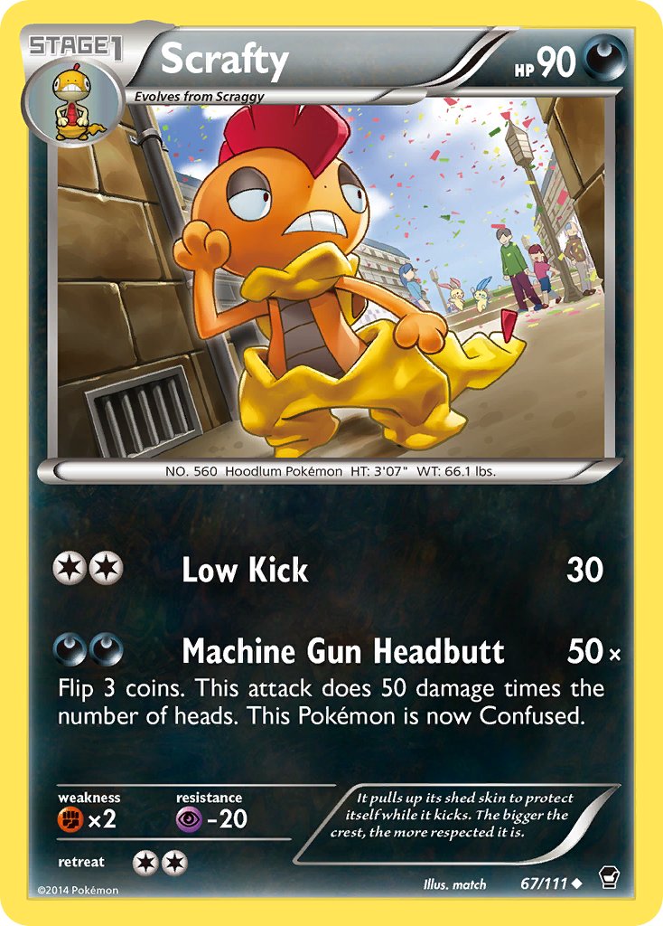 Scrafty Furious Fists SET-67