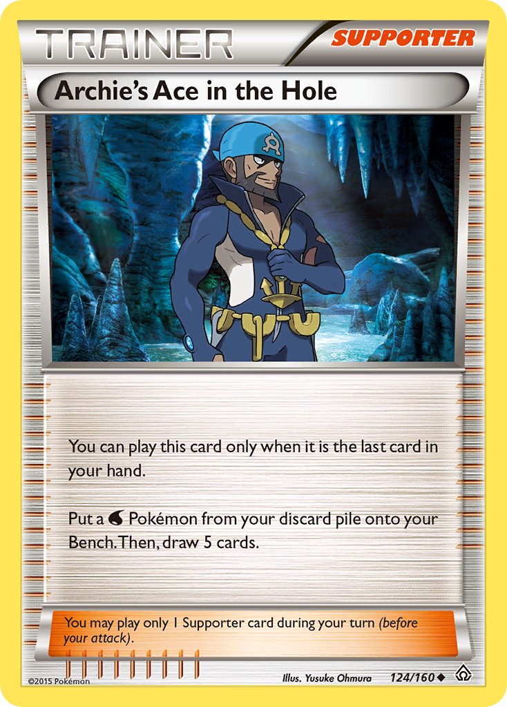Archie’s Ace in the Hole Primal Clash SET-124