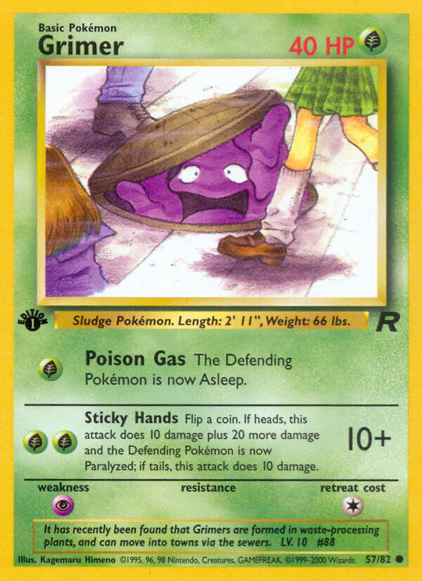 Grimer Team Rocket SET-57