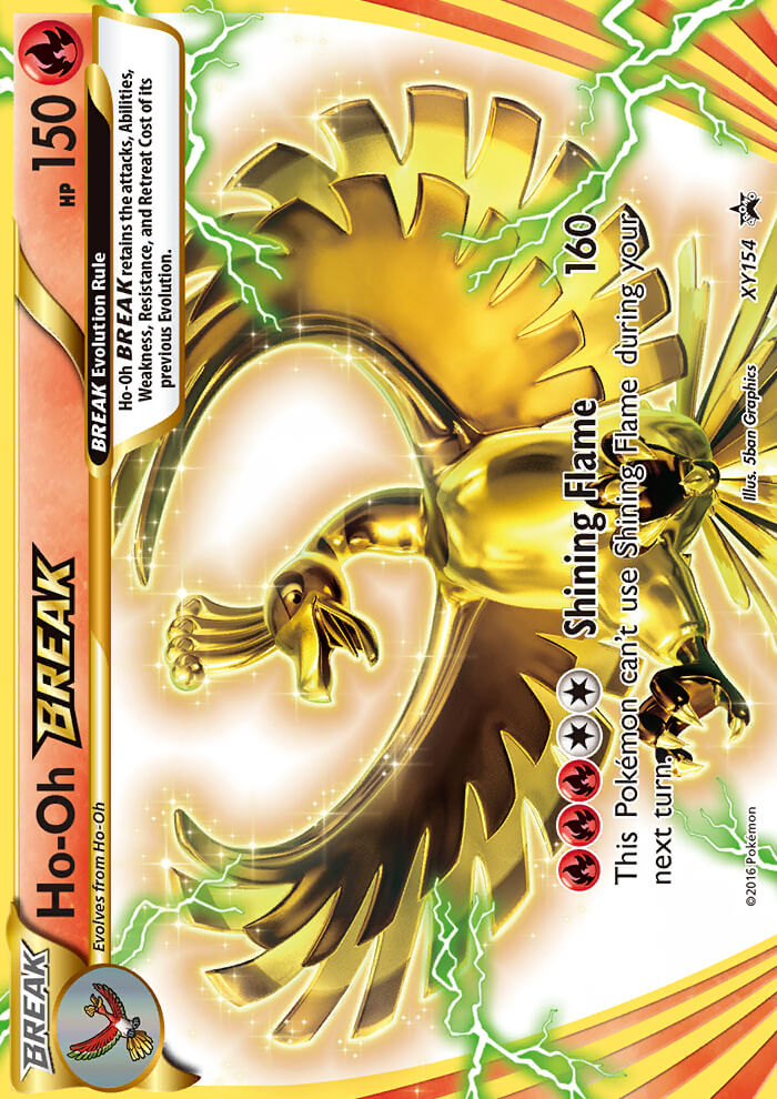 Ho-Oh BREAK XY Promos SET-XY154