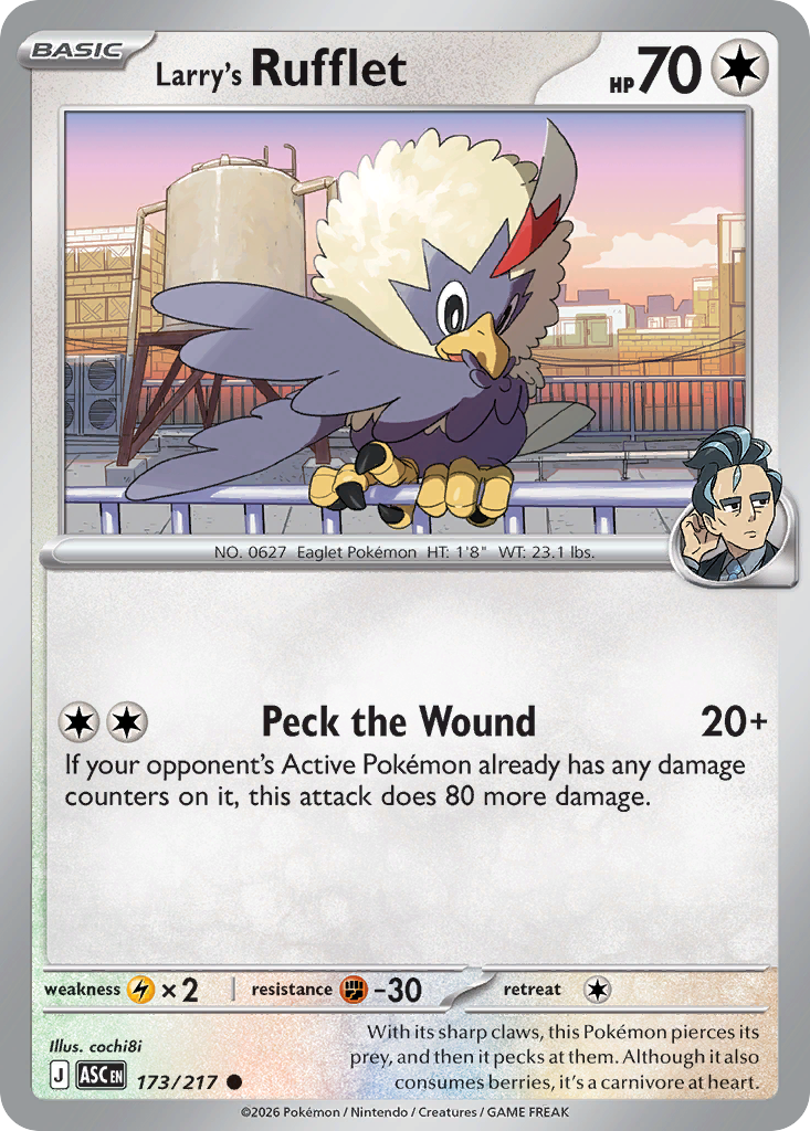 Larry's Rufflet - Ascended Heroes SET 2-173