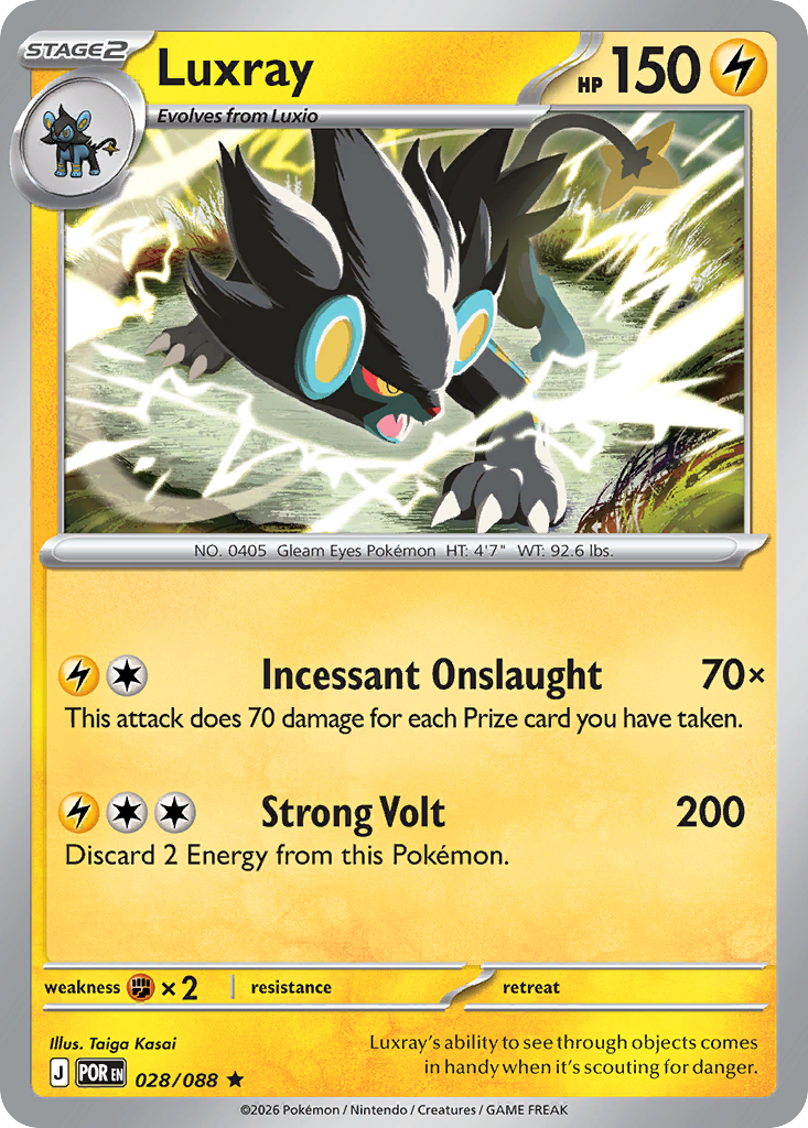 Luxray - Perfect Order SET-10