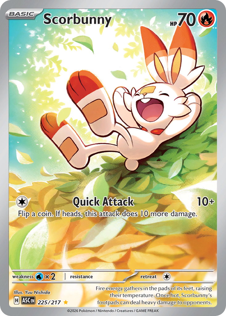 Scorbunny - Ascended Heroes SET 2-225