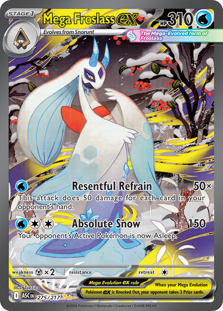 Mega Froslass ex - Ascended Heroes SET-275