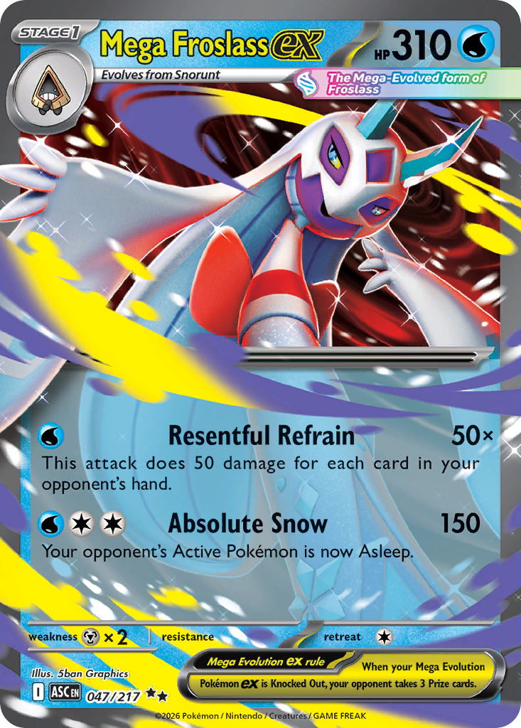 Mega Froslass ex - Ascended Heroes SET-47