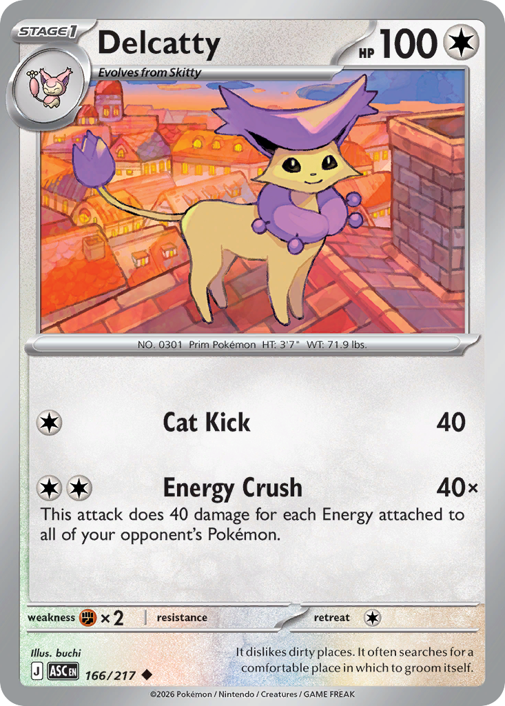 Delcatty - Ascended Heroes SET 2-166