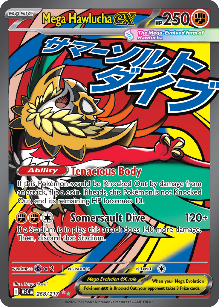 Mega Hawlucha ex - Ascended Heroes SET-268