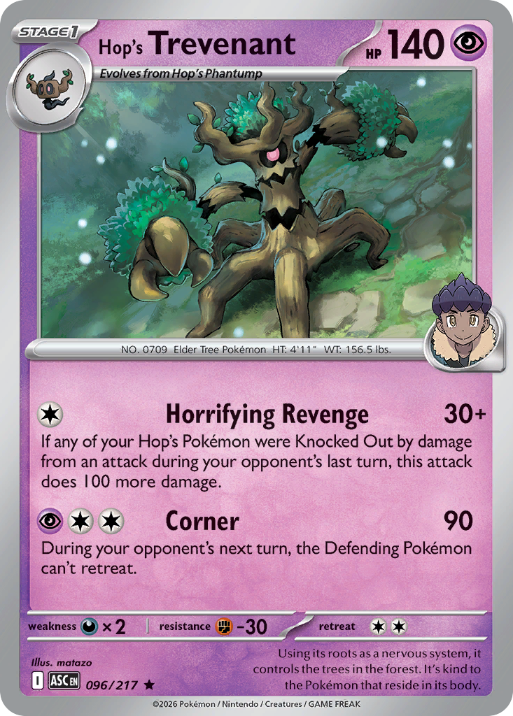 Hop's Trevenant - Ascended Heroes SET-96
