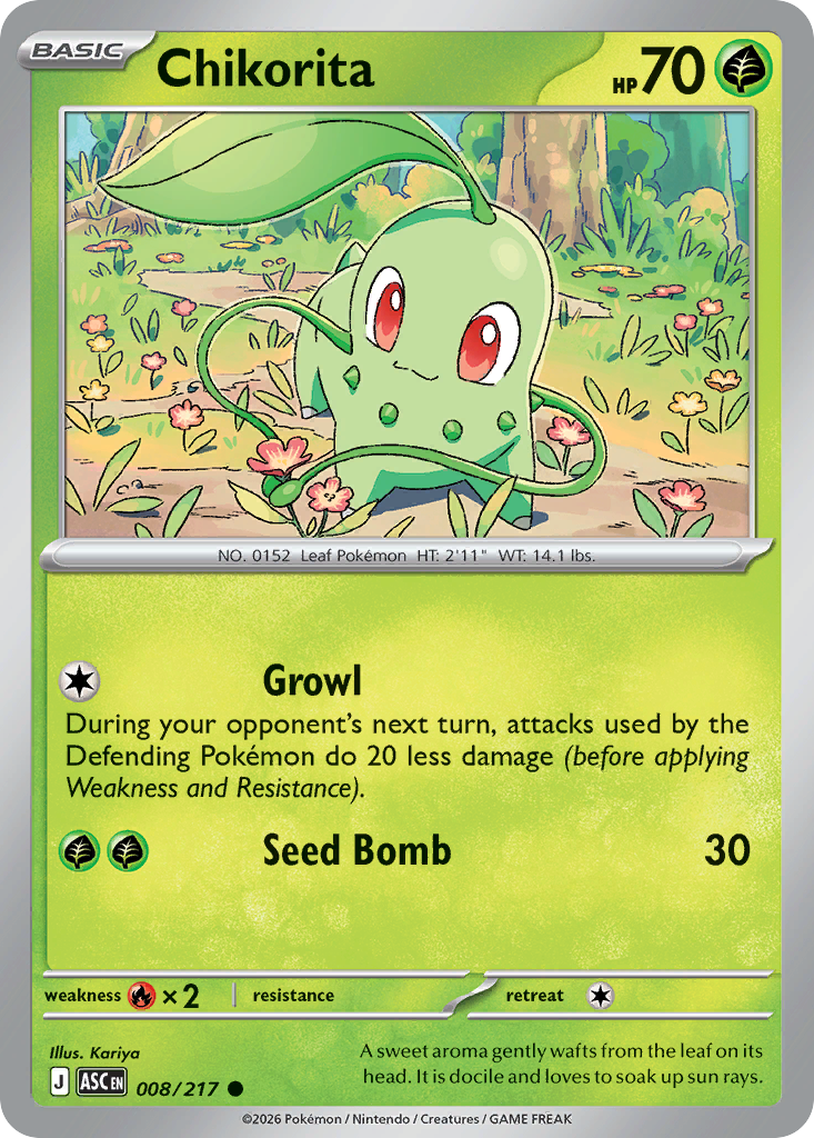 Chikorita - Ascended Heroes SET-8