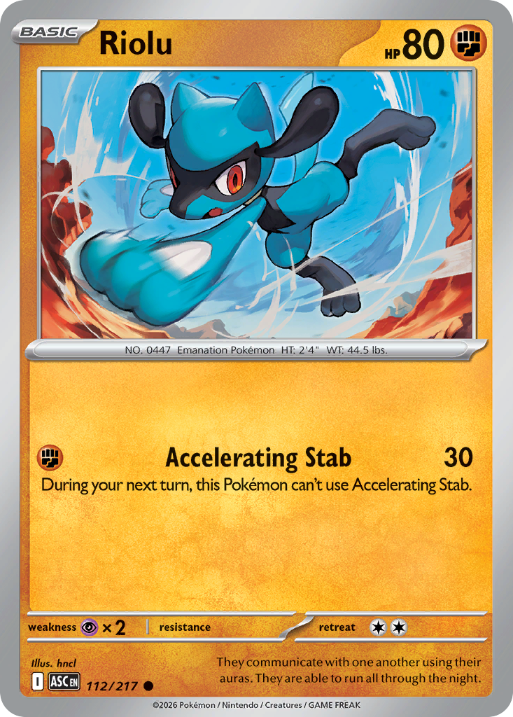 Riolu - Ascended Heroes SET 2-112
