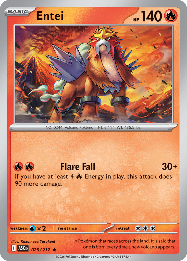 Entei - Ascended Heroes SET-25