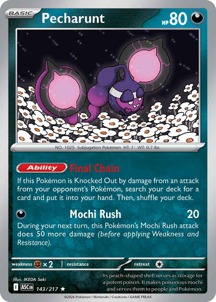 Pecharunt - Ascended Heroes SET 2-143