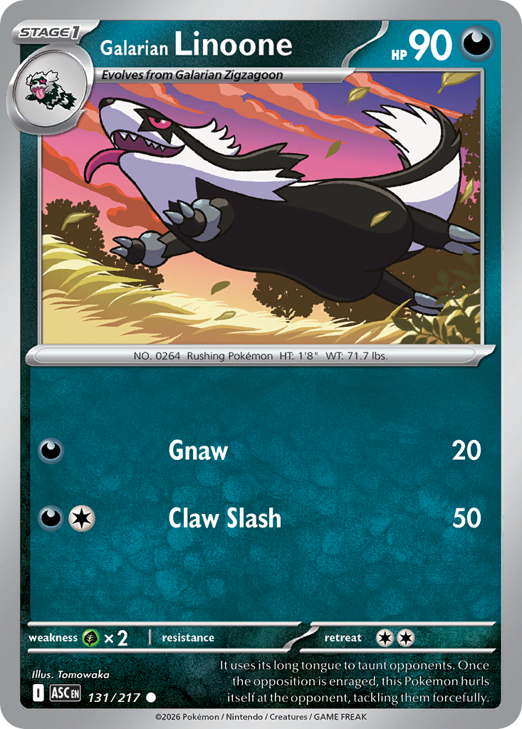 Galarian Linoone - Ascended Heroes SET 2-131