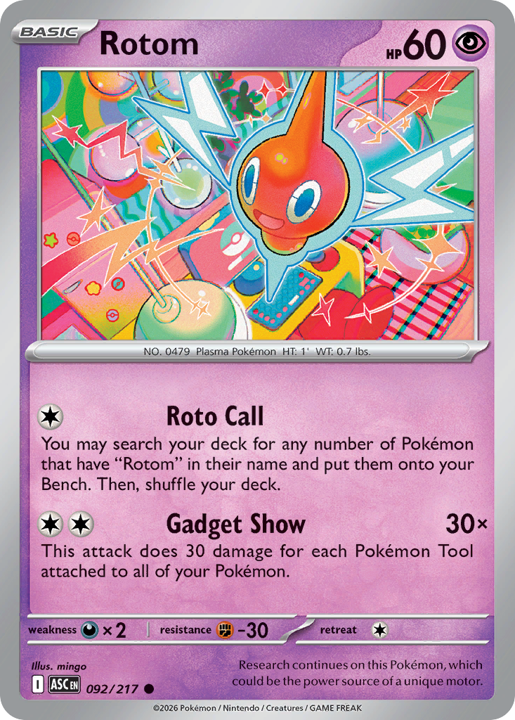 Rotom - Ascended Heroes SET-92