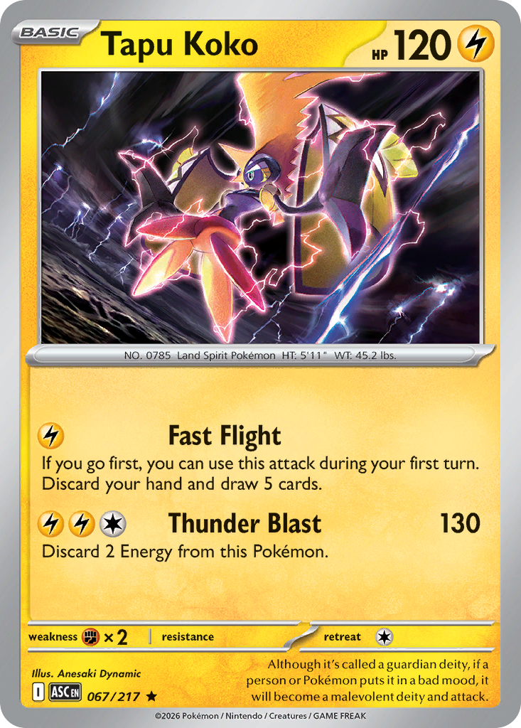 Tapu Koko - Ascended Heroes SET-67