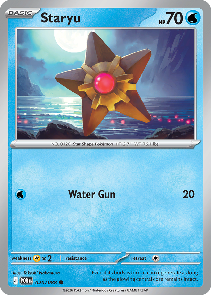 Staryu - Perfect Order SET-7