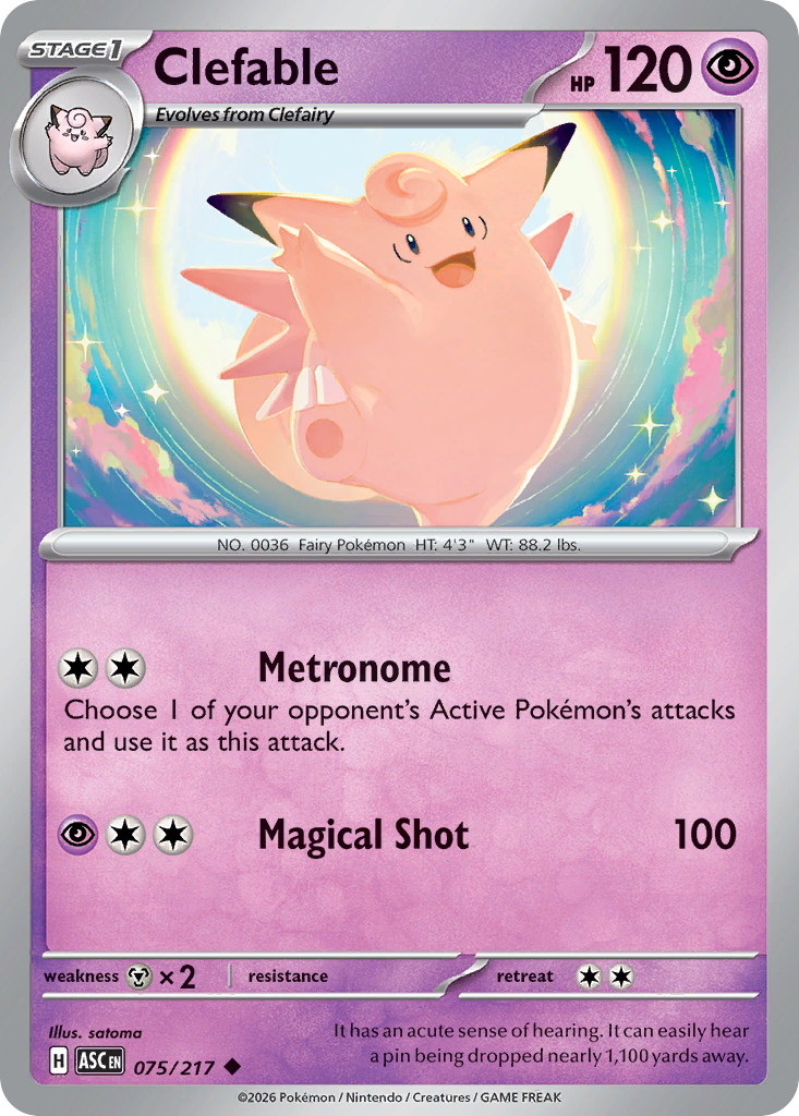 Clefable - Ascended Heroes SET-75