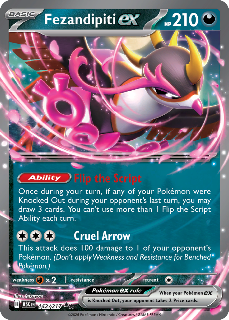 Fezandipiti ex - Ascended Heroes SET 2-142
