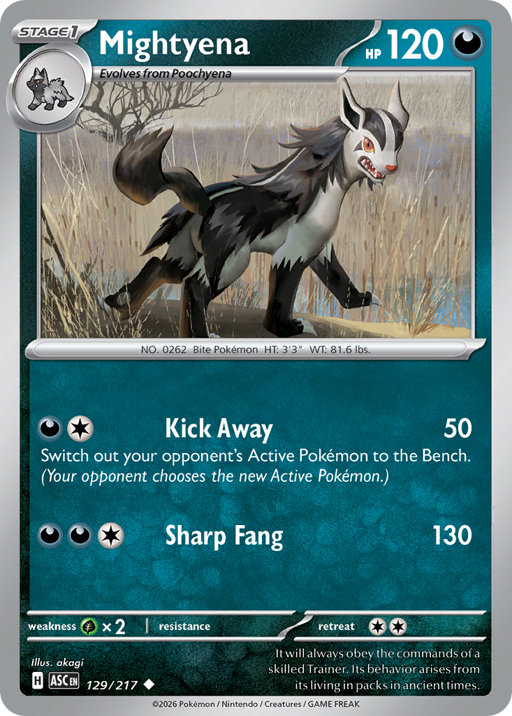 Mightyena - Ascended Heroes SET 2-129