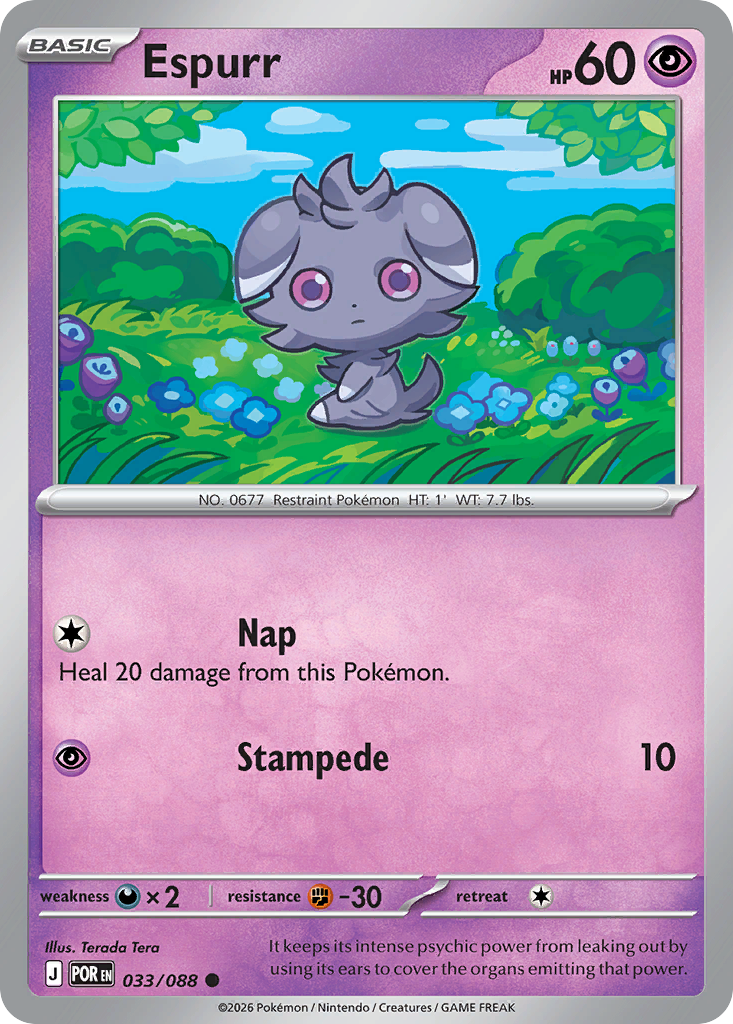 Espurr - Perfect Order SET-12