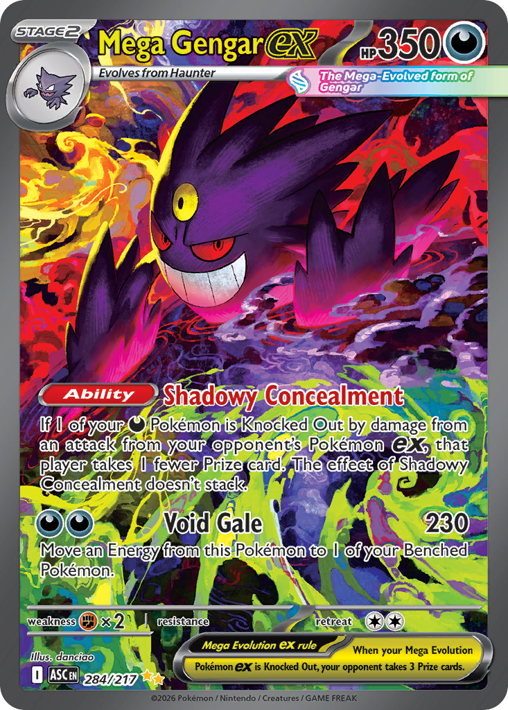 Mega Gengar ex - Ascended Heroes SET-284