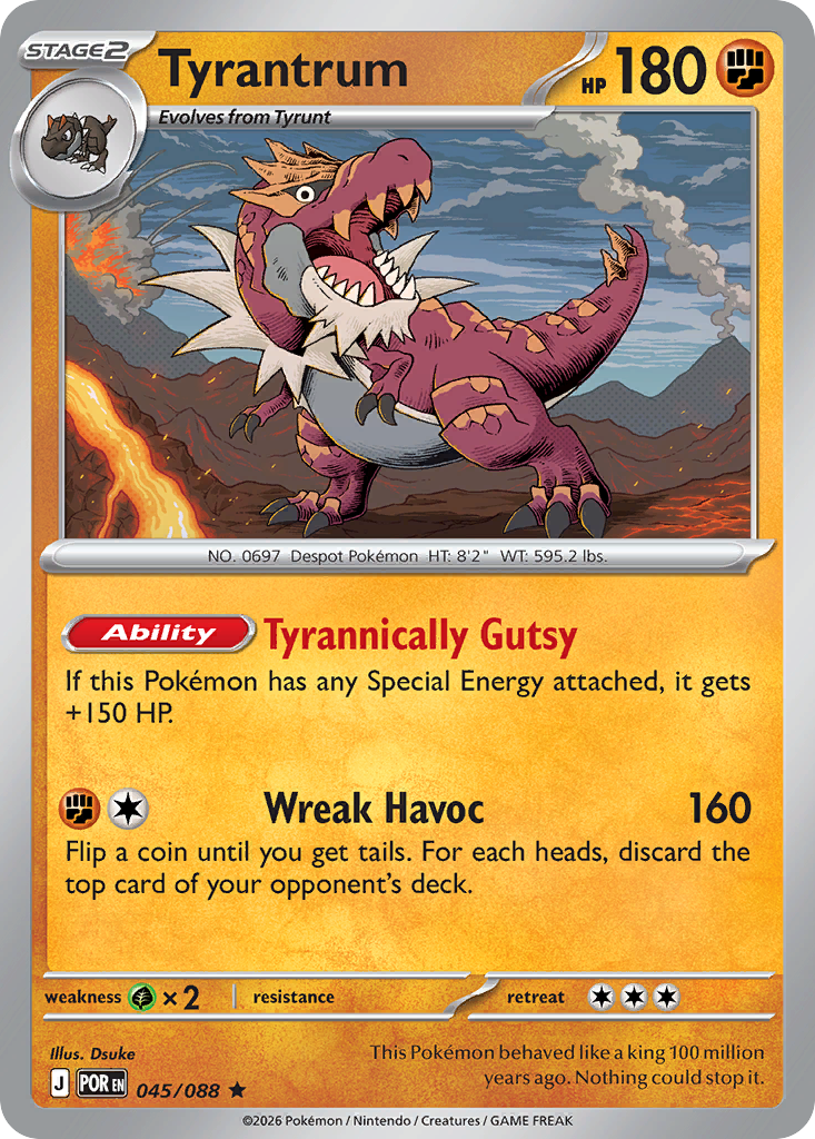 Tyrantrum - Perfect Order SET-45