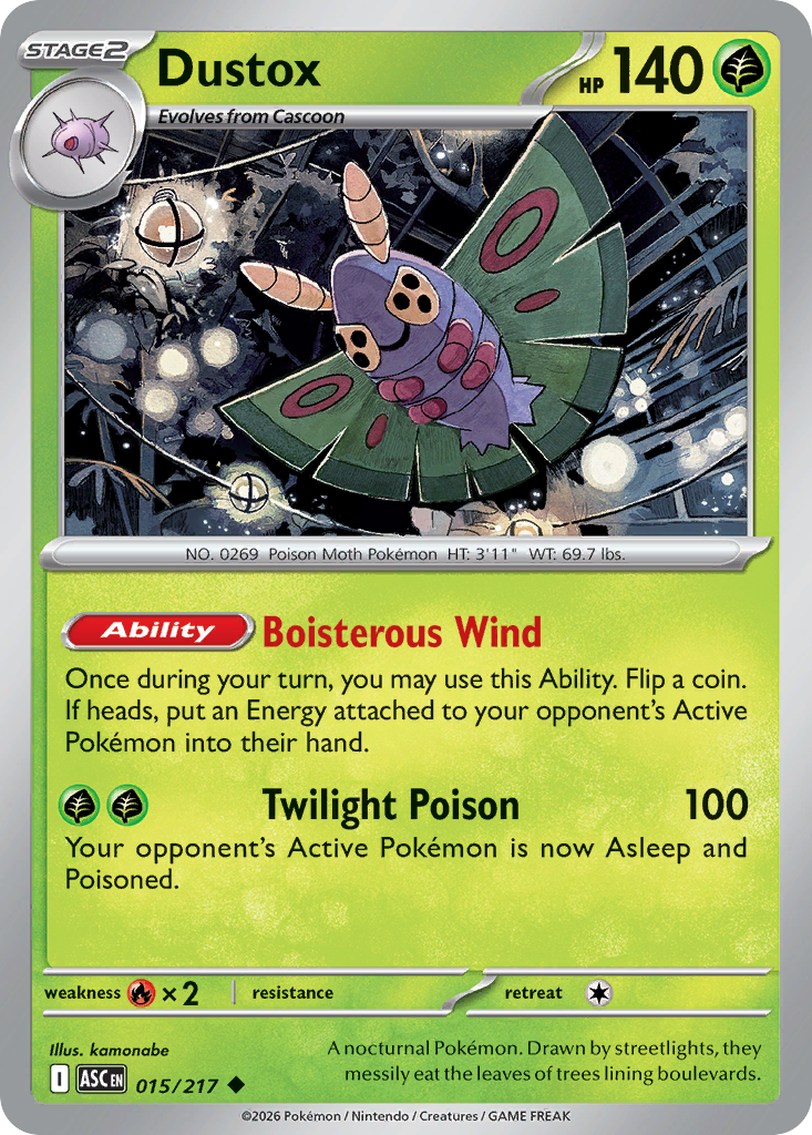 Dustox - Ascended Heroes SET-15