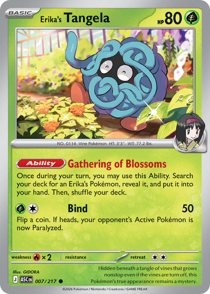 Erika's Tangela - Ascended Heroes SET-7