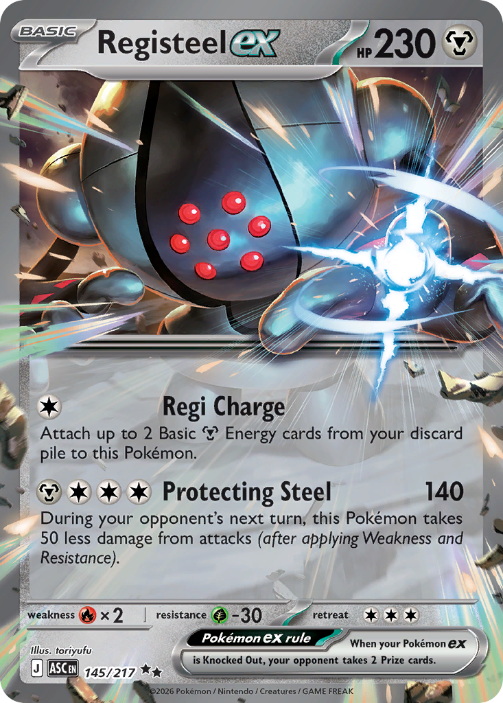 Registeel ex - Ascended Heroes SET 2-145