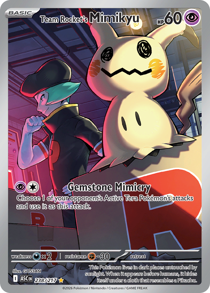 Team Rocket's Mimikyu - Ascended Heroes SET-238