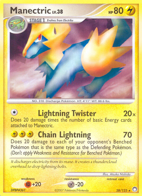 Manectric Mysterious Treasures SET-28