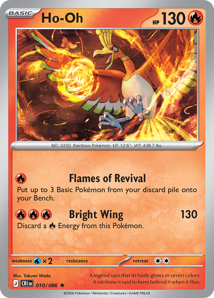 Ho-Oh Chaos Rising SET-010
