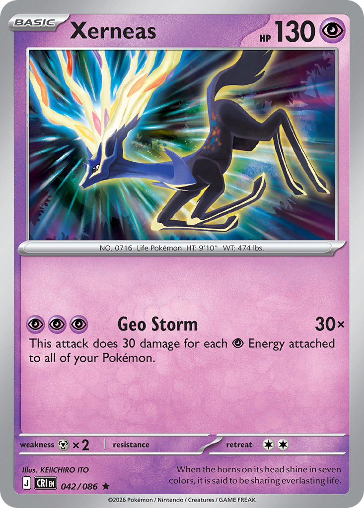 Xerneas Chaos Rising SET-042