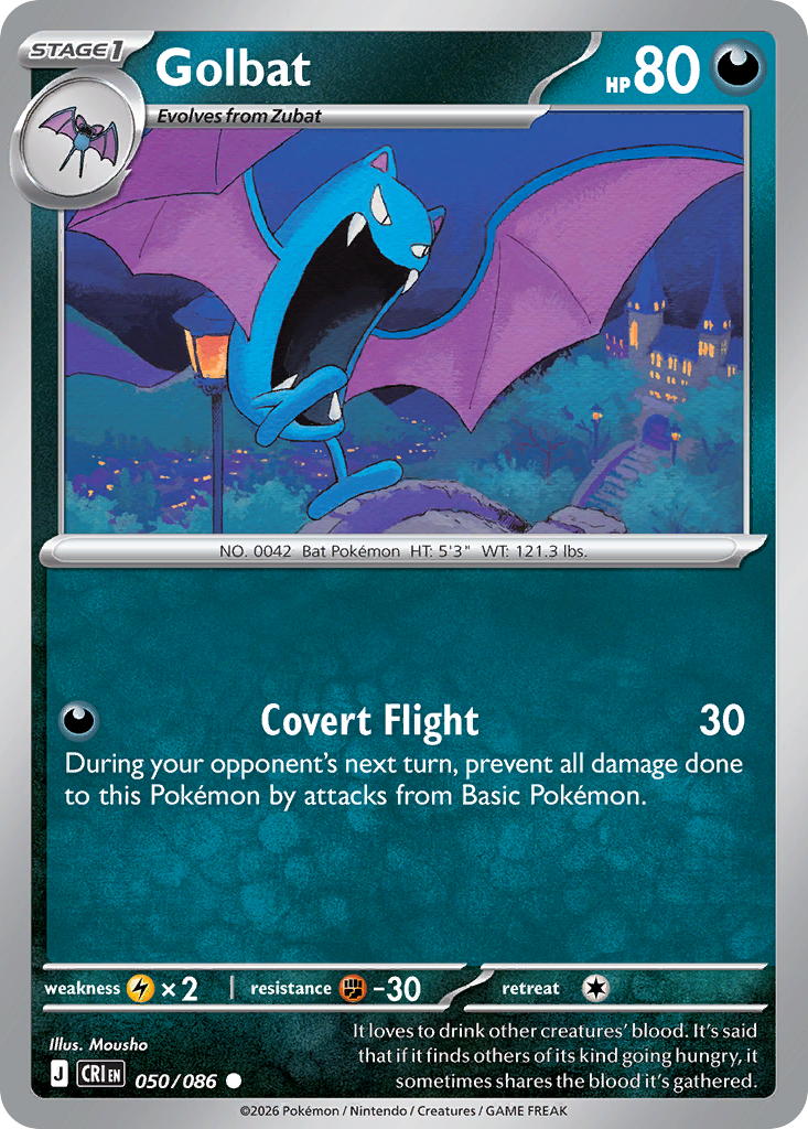 Golbat Chaos Rising SET-050