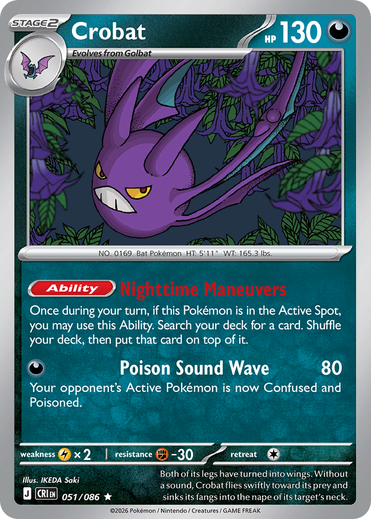 Crobat Chaos Rising SET-051