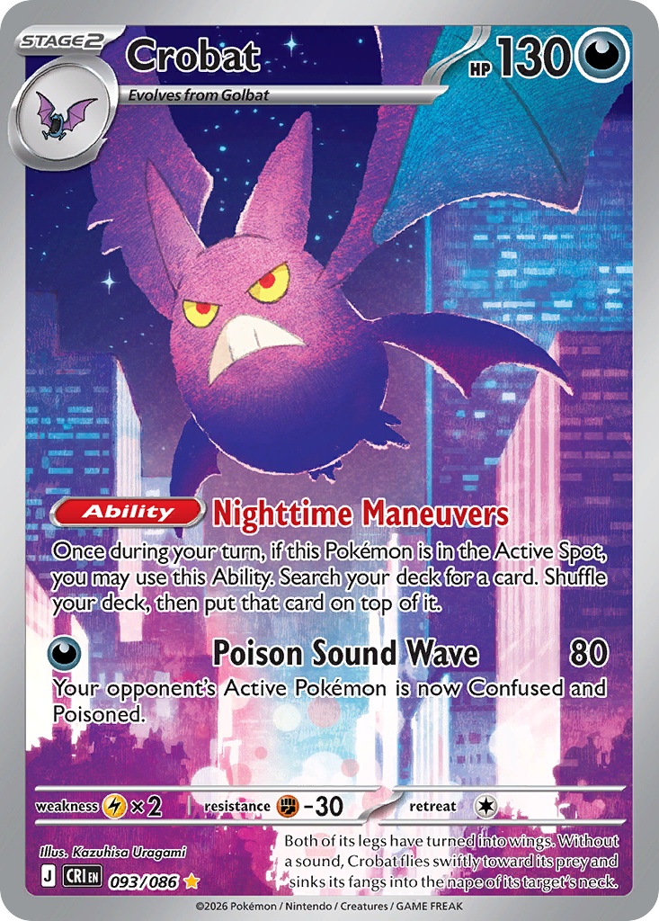 Crobat Chaos Rising SET-093