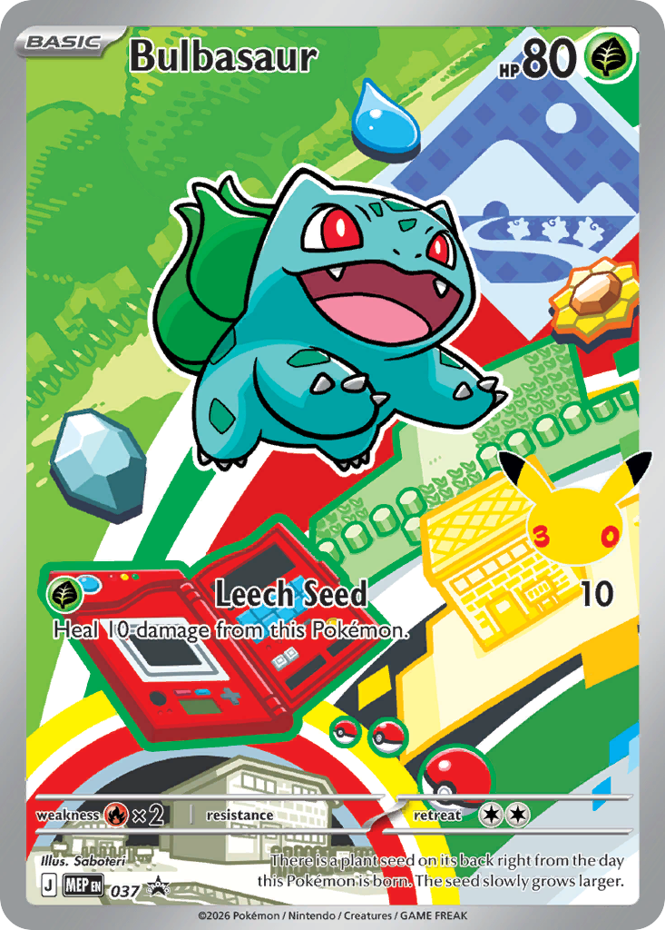 Bulbasaur Mega Evolution Promos SET-037