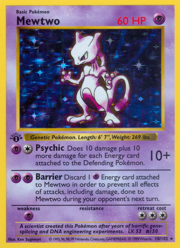 Mewtwo Base SET-10