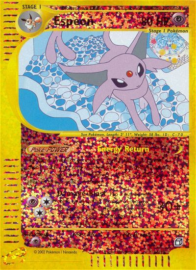 Espeon Box Topper SET-6