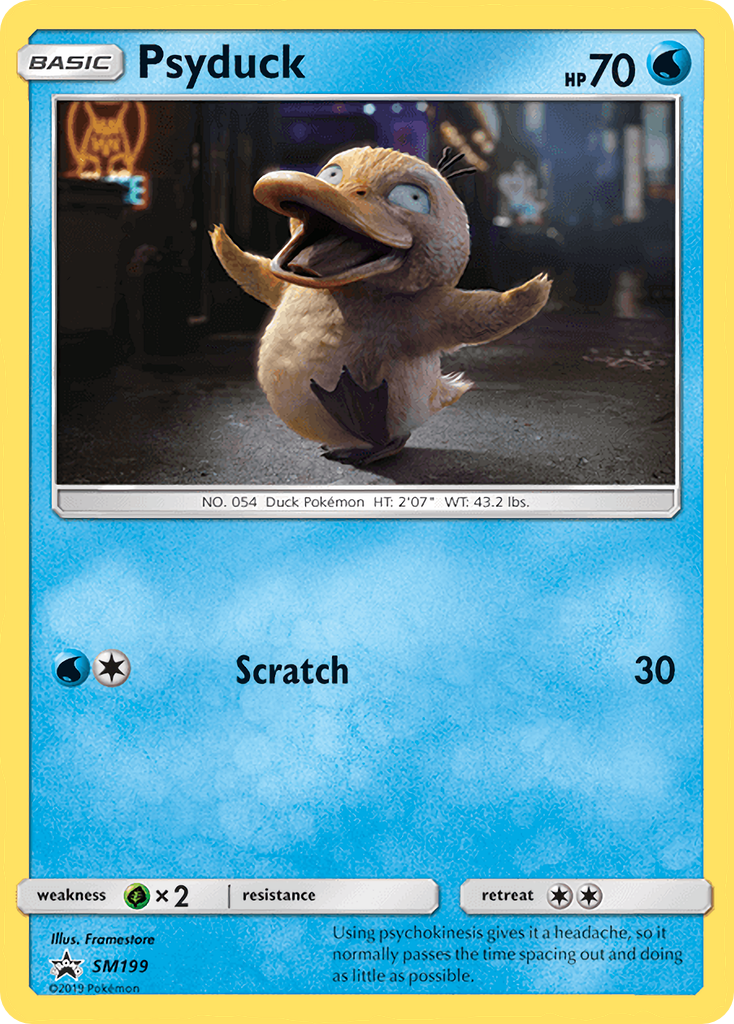 Psyduck Sun & Moon Promos SET-SM199