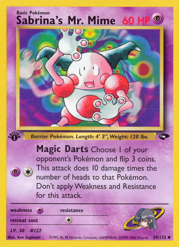 Sabrina’s Mr. Mime Gym Challenge SET-59