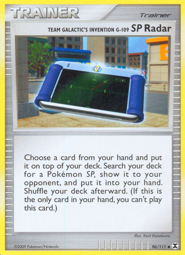 Team Galactic’s Invention G-109SPRadar Rising Rivals SET-96