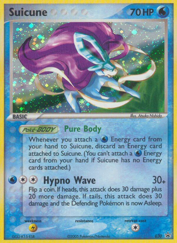 Suicune Nintendo Black Star Promos SET-030