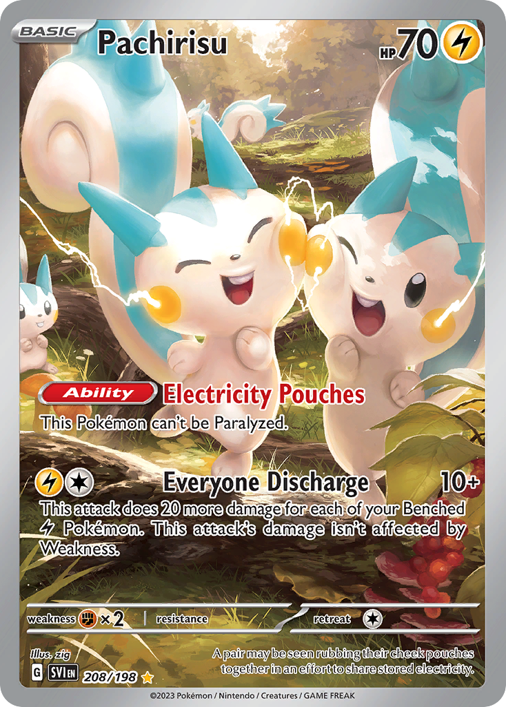 Pachirisu Scarlet & Violet SET-208