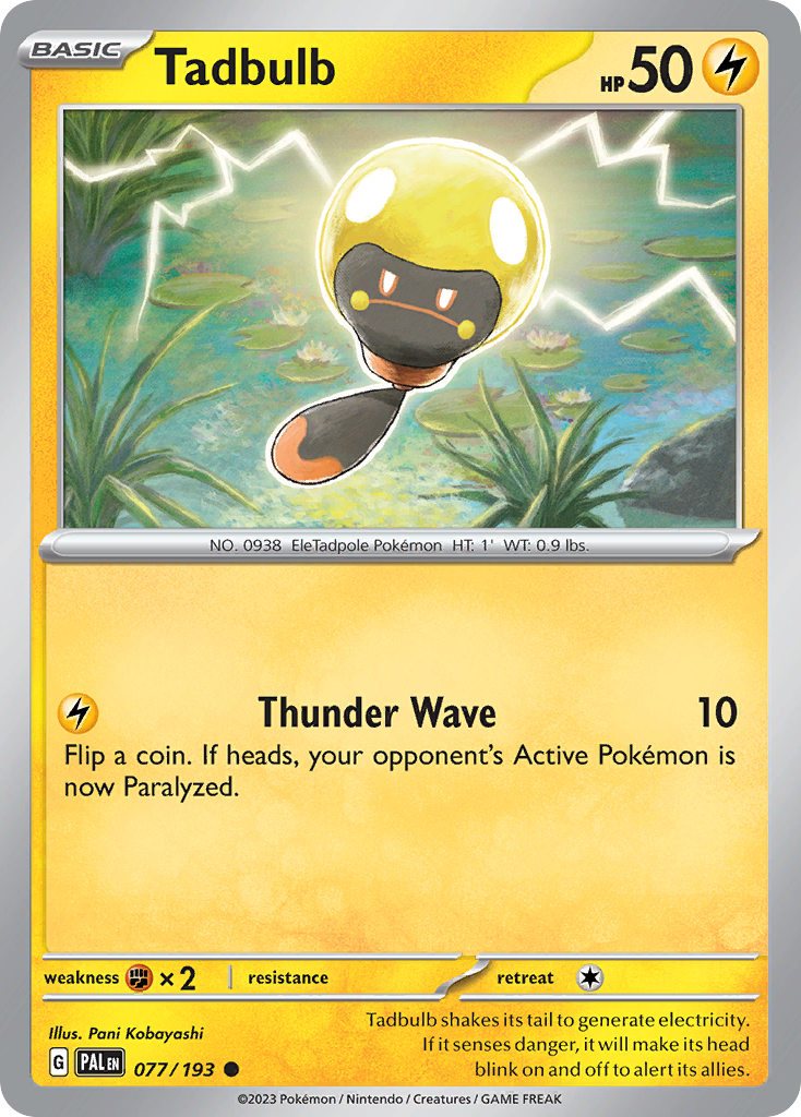 Tadbulb Paldea Evolved SET-077